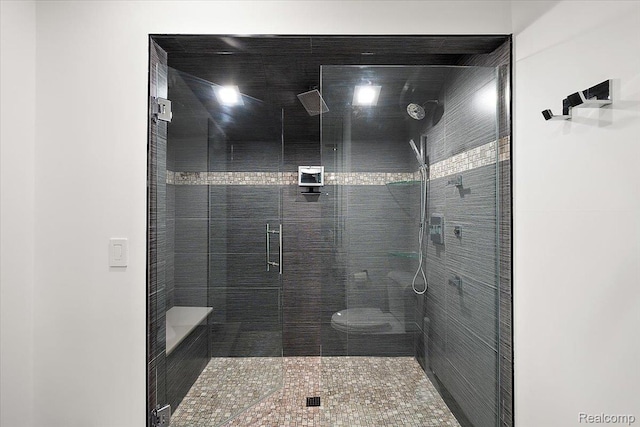 8349 Dixie Hwy, Ira, MI 48023 - bathroom with a stall shower and toilet