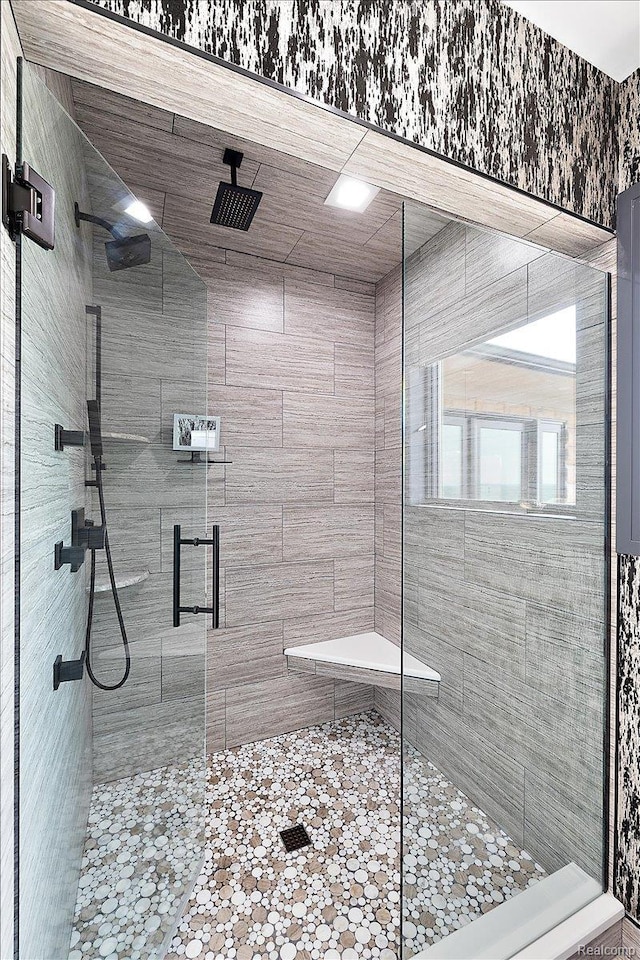 8349 Dixie Hwy, Ira, MI 48023 - full bathroom featuring a shower stall