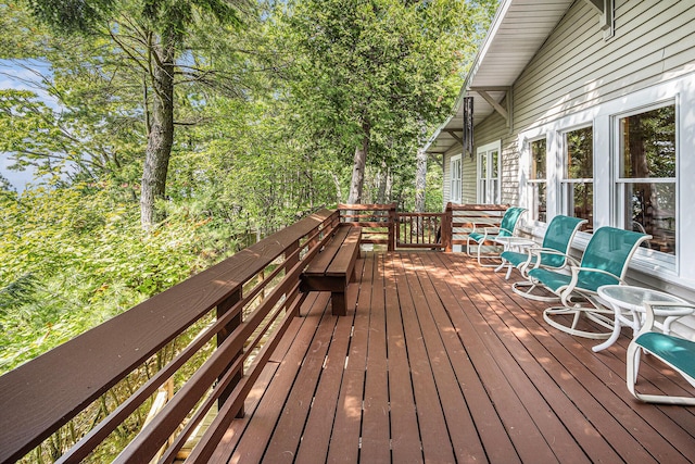 8641 N Perry Ave, Pentwater, MI 49449 - view of deck