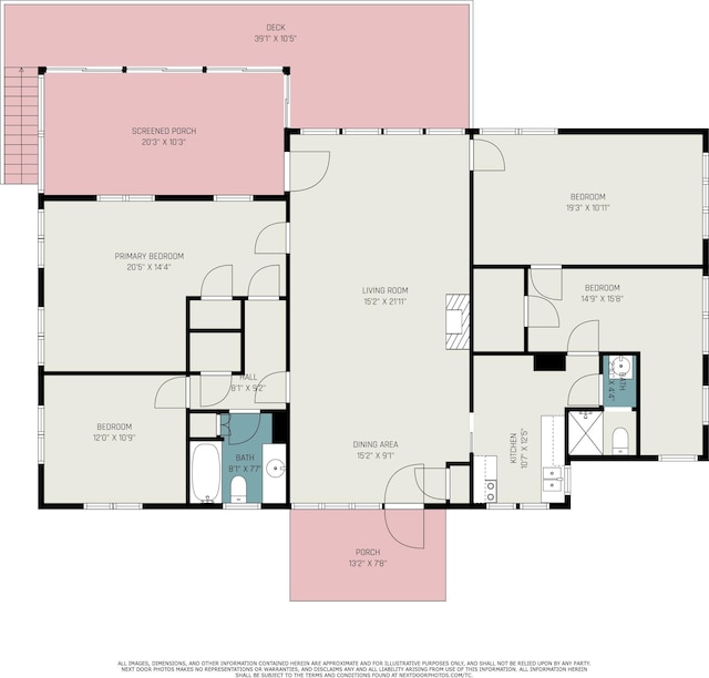 8641 N Perry Ave, Pentwater, MI 49449 - view of room layout