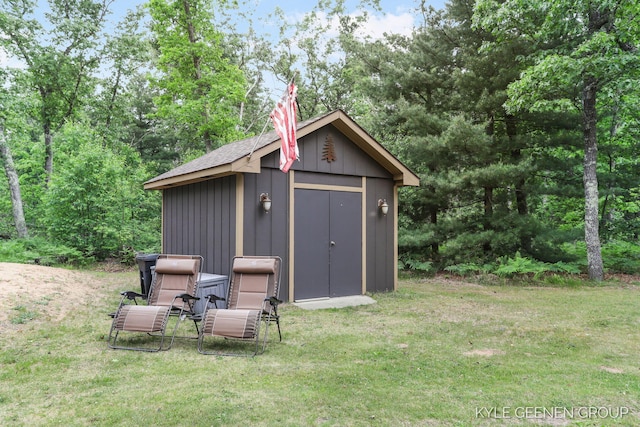 9210/9228 S Star Lake Dr, Baldwin, MI 49304 - view of shed