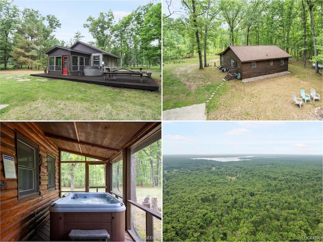 9210/9228 S Star Lake Dr, Baldwin, MI 49304 - view of a document with a collage of images