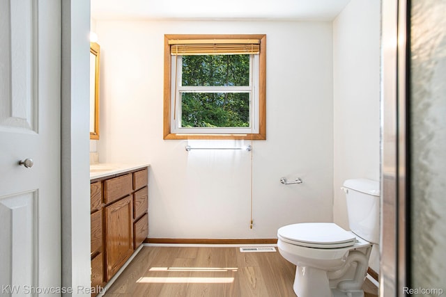 332 Community Dr, Battle Creek, MI 49014 - bathroom featuring wood finished floors and vanity