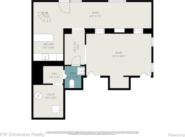332 Community Dr, Battle Creek, MI 49014 - view of room layout