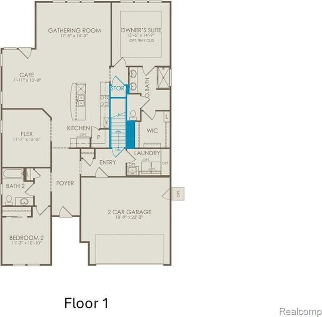50260 Cromwell St, Canton, MI 48188 - view of property floor plan
