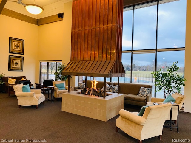 5378 Breeze Hill Pl Apt 32, Troy, MI 48098 - community lobby featuring a high ceiling
