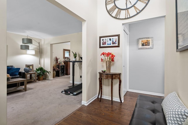 2062 Wildwood Trl, Saline, MI 48176 - entryway featuring wood finished floors and baseboards
