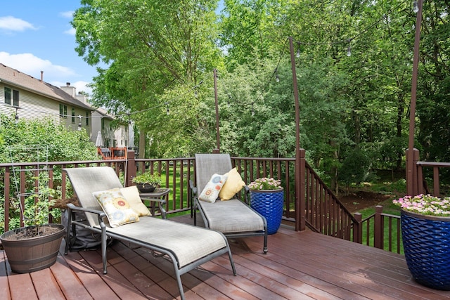2062 Wildwood Trl, Saline, MI 48176 - view of deck