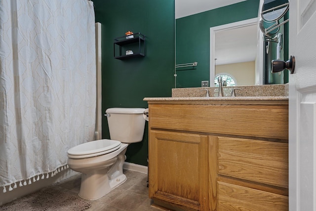 2062 Wildwood Trl, Saline, MI 48176 - bathroom with vanity and tile patterned flooring