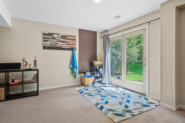 2062 Wildwood Trl, Saline, MI 48176 - doorway featuring carpet