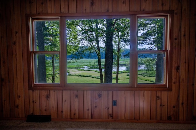 5774 N Wayne Ave, Pentwater, MI 49449 - detailed view of wood walls