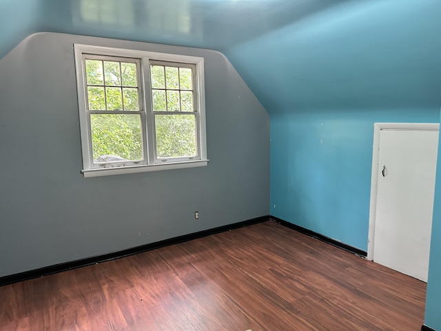 1478 Allen Ave, Muskegon, MI 49442 - bonus room featuring vaulted ceiling and wood finished floors