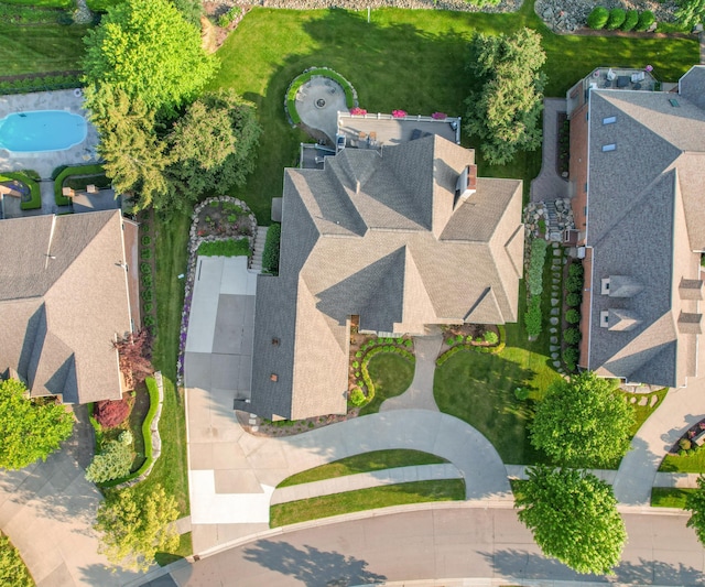 5011 Rockaway Ln, Clarkston, MI 48348 - aerial view