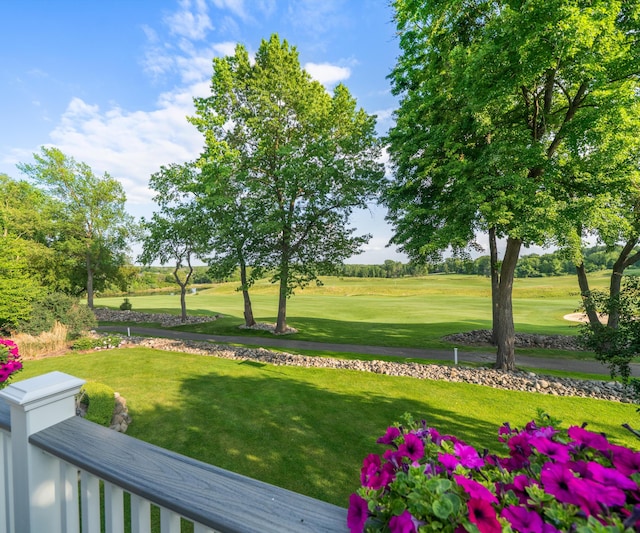 5011 Rockaway Ln, Clarkston, MI 48348 - view of grassy yard featuring golf course view