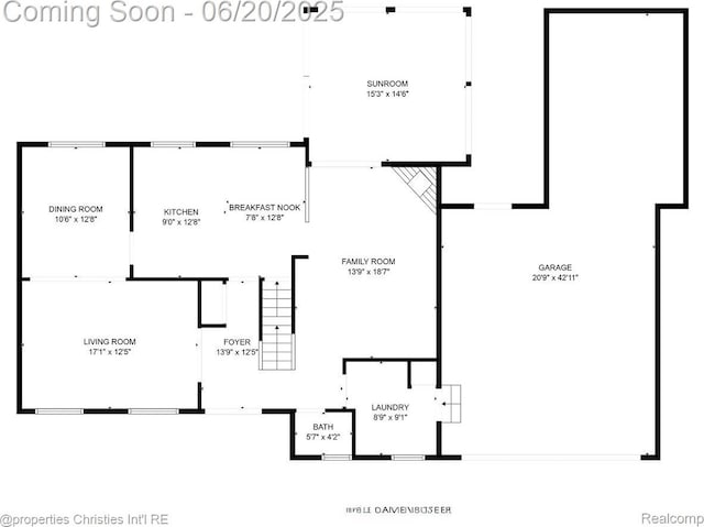 4160 Dawn Ln, West Bloomfield, MI 48323 - view of floor plan / room layout