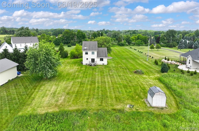 2102 Oakwood Rd, Ortonville, MI 48462 - drone / aerial view