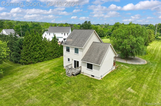 2102 Oakwood Rd, Ortonville, MI 48462 - aerial view of property and surrounding area