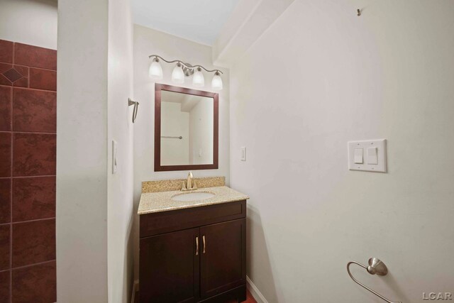 7555 Sherlock Dr, Onsted, MI 49265 - bathroom featuring vanity