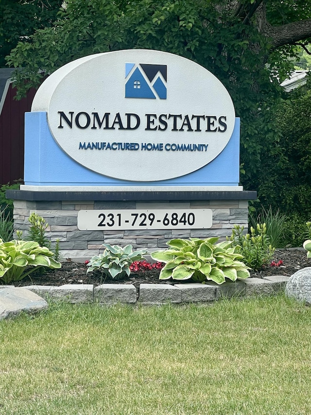 2701 Huizenga St Trlr # 4, Norton Shores, MI 49444 - view of community sign