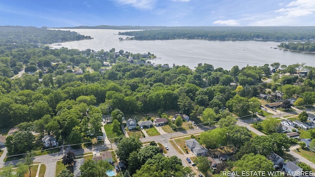 537 Graafschap Rd, Holland, MI 49423 - view of property location with a large body of water and a forest