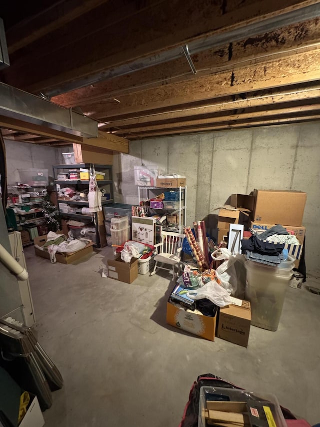 233 Hatch Ave, Coldwater, MI 49036 - view of unfinished below grade area