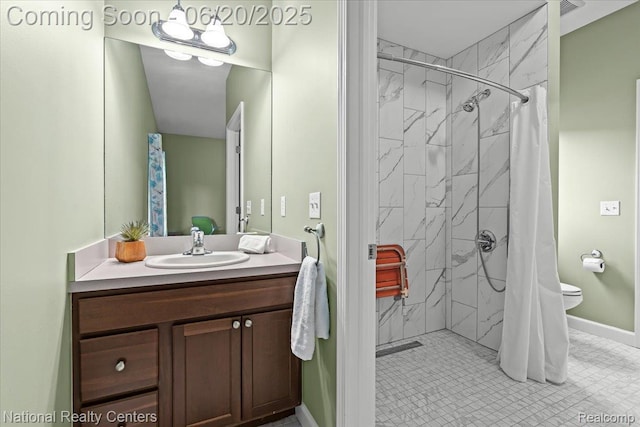 332 Asbury Ct, Highland, MI 48357 - full bath with a shower stall and vanity