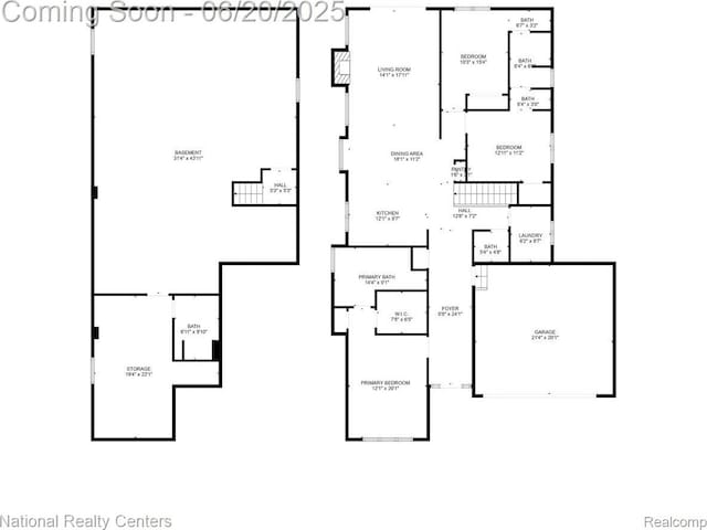332 Asbury Ct, Highland, MI 48357 - view of floor plan / room layout