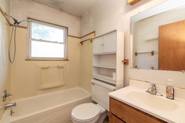 10229 N 22nd St, Plainwell, MI 49080 - bathroom featuring vanity and shower / tub combination