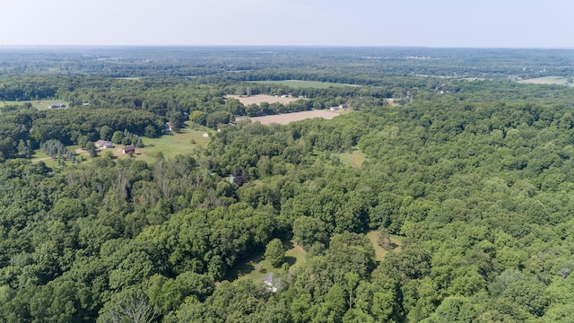 10229 N 22nd St, Plainwell, MI 49080 - aerial overview of property's location featuring a forest