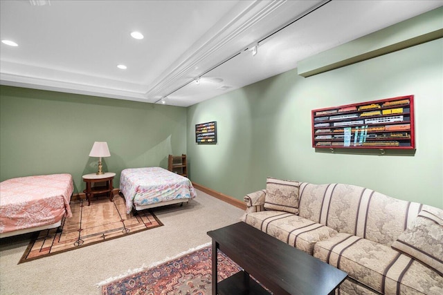 4679-4681 Forest Ridge Dr, Holland, MI 49423 - carpeted bedroom featuring recessed lighting