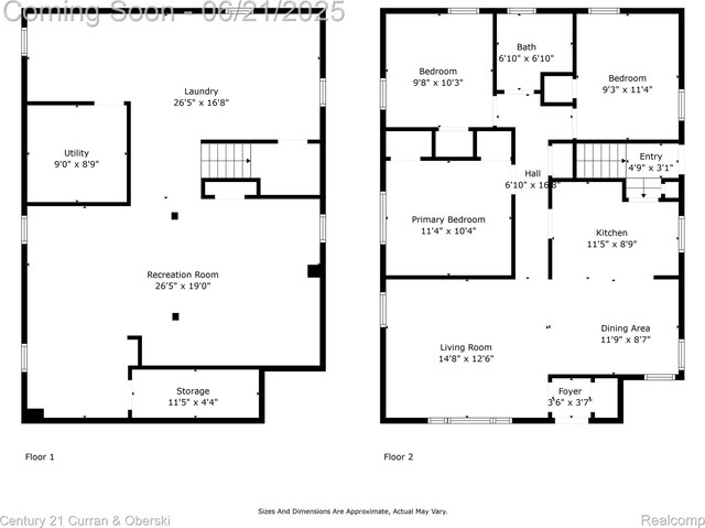 8276 Riverview St, Dearborn Heights, MI 48127 - view of property floor plan