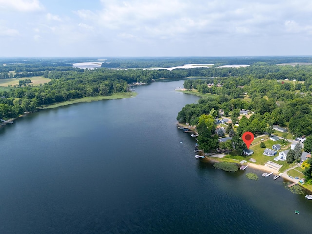 17295 Stevens Forest Lake St, Cassopolis, MI 49031 - view of property location featuring a large body of water