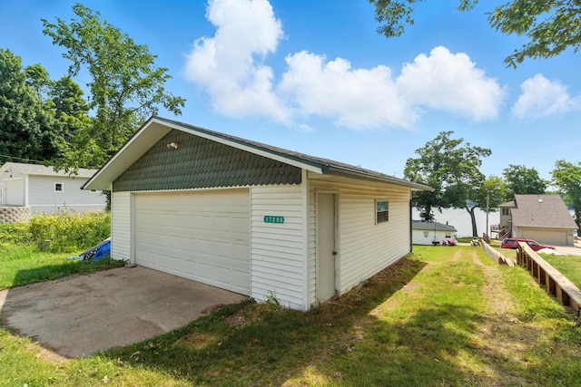 17295 Stevens Forest Lake St, Cassopolis, MI 49031 - view of detached garage