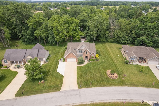 3054 Windmill Dr, Adrian, MI 49221 - aerial view of property and surrounding area