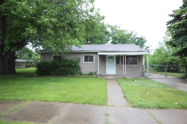 21325 Marie Ave, Warren, MI 48089 - view of front facade featuring a gate