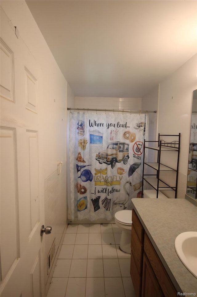 21325 Marie Ave, Warren, MI 48089 - bathroom with vanity and tile patterned flooring