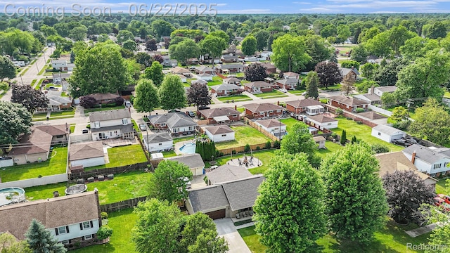 9300 Clippert St, Taylor, MI 48180 - aerial perspective of suburban area