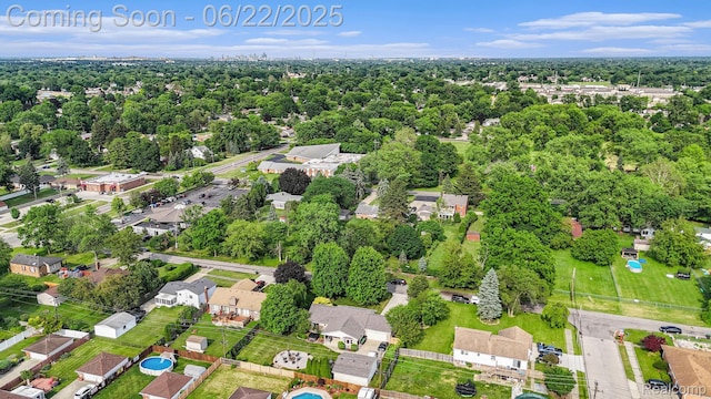 9300 Clippert St, Taylor, MI 48180 - aerial view of property and surrounding area