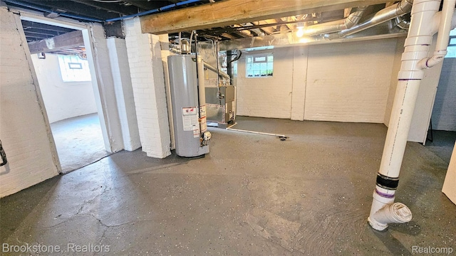 2520 Seyburn St, Detroit, MI 48214 - basement with water heater and heating unit
