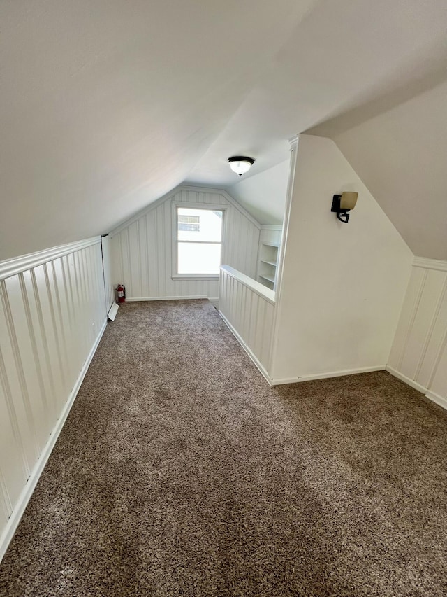 22026 Alger St, Saint Clair Shores, MI 48080 - bonus room featuring vaulted ceiling and carpet floors