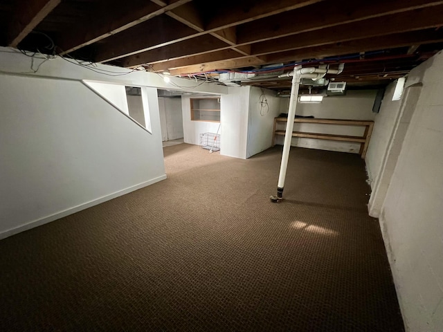 22026 Alger St, Saint Clair Shores, MI 48080 - finished below grade area with carpet floors