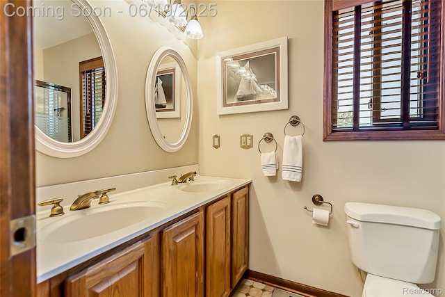 24320 Simmons Dr, Novi, MI 48374 - full bath with double vanity and toilet