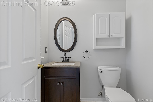 17922 Wingate Dr, Macomb, MI 48042 - half bath featuring toilet and vanity
