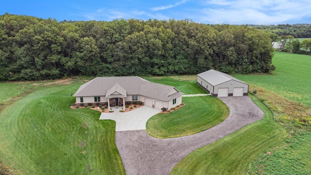 68363 Calvin Center Rd, Cassopolis, MI 49031 - view from above of property