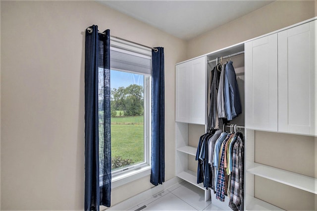 68363 Calvin Center Rd, Cassopolis, MI 49031 - spacious closet with tile patterned floors