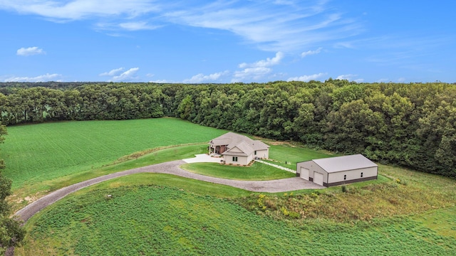 68363 Calvin Center Rd, Cassopolis, MI 49031 - view of subject property with a forest
