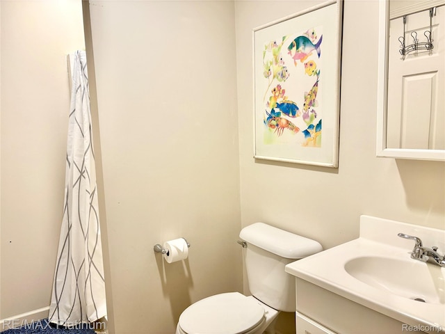 5089 Northfield Dr, Howell, MI 48843 - bathroom with toilet and vanity