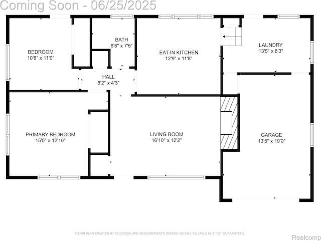 4144 Hillcrest Dr, Warren, MI 48092 - view of floor plan / room layout