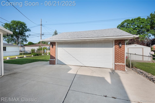 6622 Schaller St, Garden City, MI 48135 - view of detached garage
