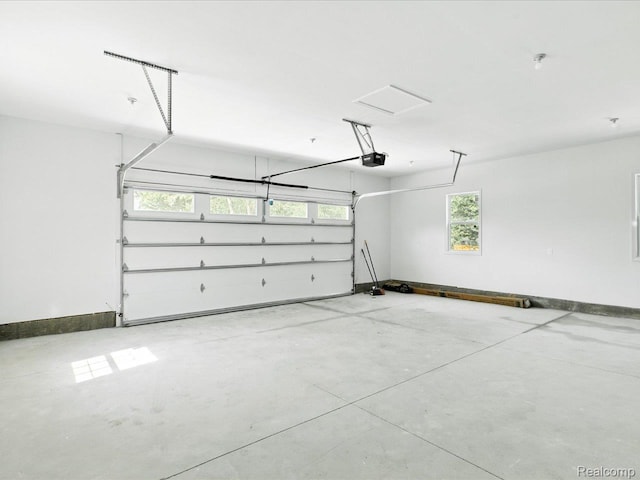 9711 Crawford, Columbus, MI 48063 - garage featuring a garage door opener